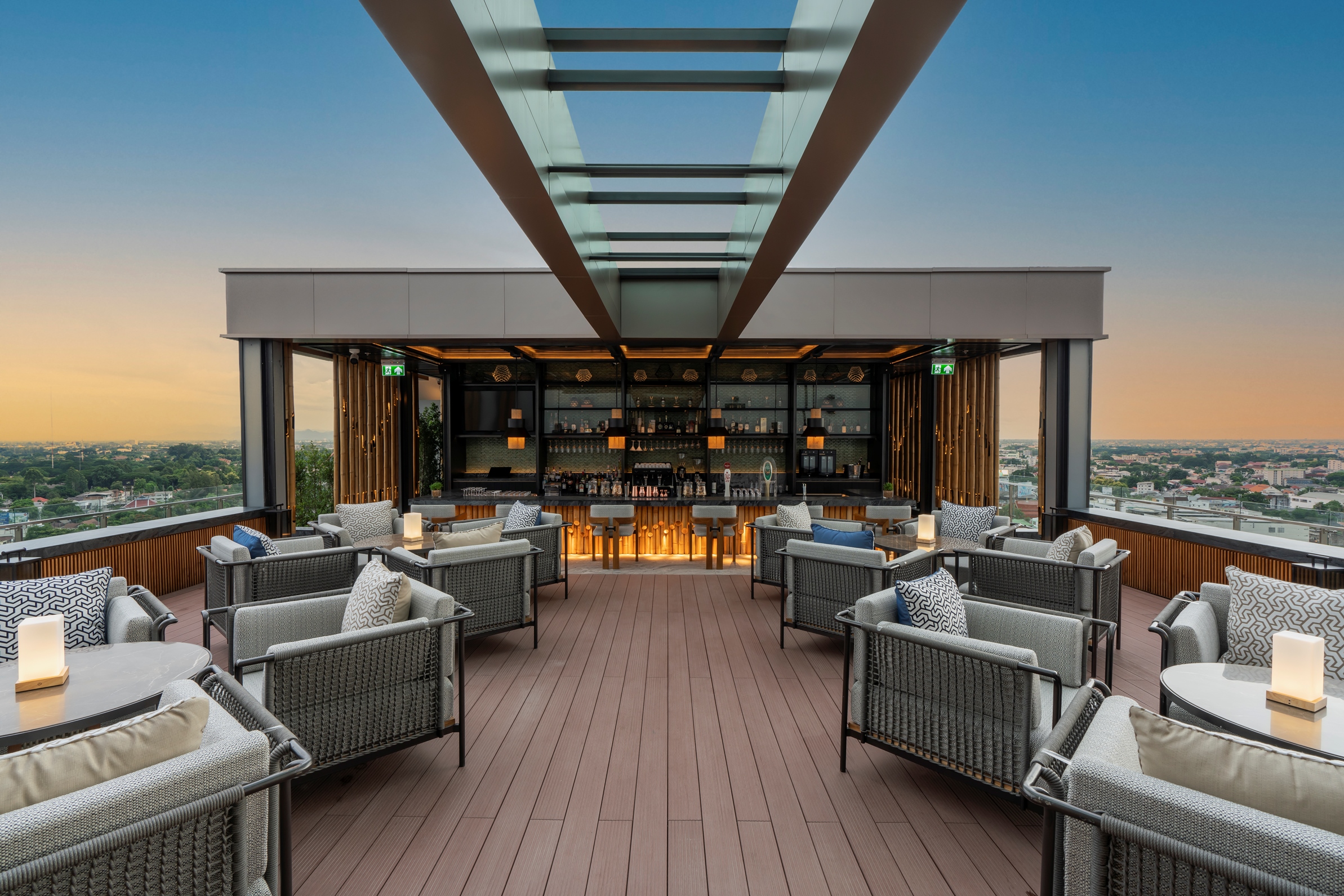 Chiang Mai’s Highest Rooftop Bar Launches Exciting New Menu With Green Twist 